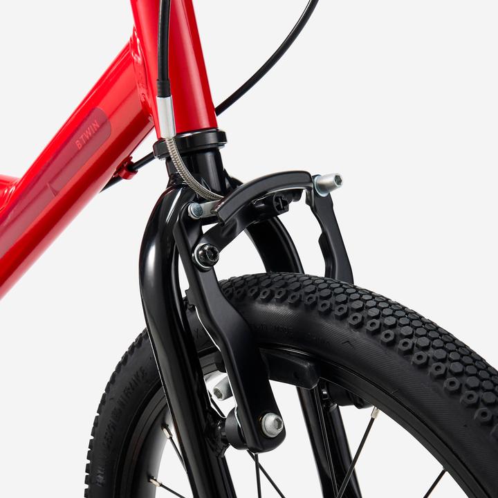 Image du produit Btwin Vélo enfant 16 pouces 4-6 ans, DISCOVER 500 rouge (16")