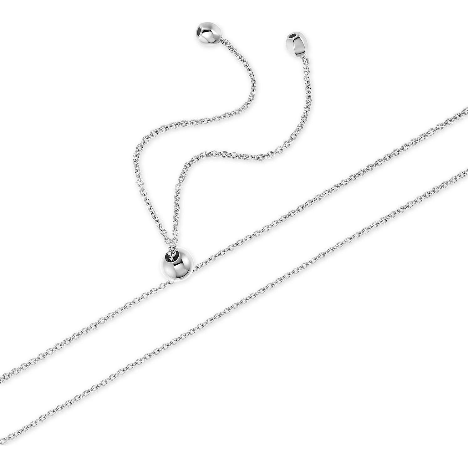Thumbnail - Jette, Halsschmuck, Kette PRECIOUS HEART, (925er Silber, 90 cm)