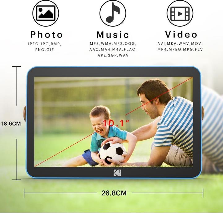 Actual product image Kodak RWF-108 (10", 1280 x 800 pixels)