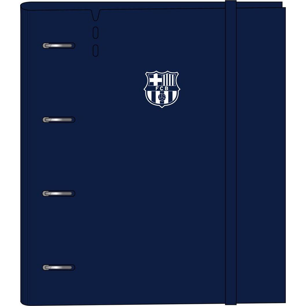 FC Barcelona, Raccoglitore, Ringbuch F.C. Barcelona Granatrot Marineblau 27 X 32 X 4 cm