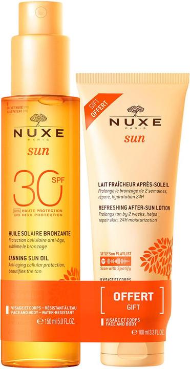Actual product image Nuxe Sun (Suntan oil, Sun lotion, SPF 30, 250 ml, 291 g)