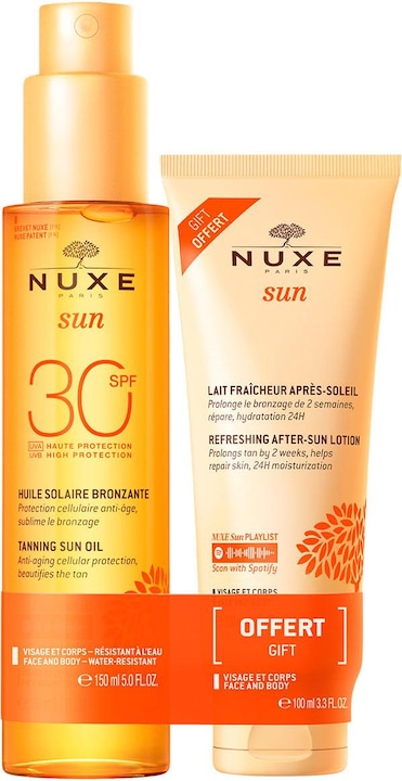 Nuxe Sun Set Huile Solaire Brozante 30 SPF (Sonnenöl, SPF 30, 150 ml, 291 g)