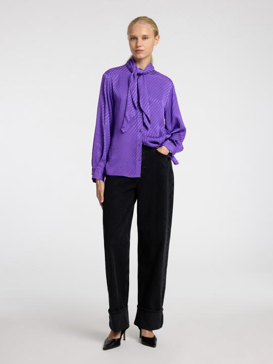 Immagine prodotto Selected Camicetta in raso con fiocco (36)