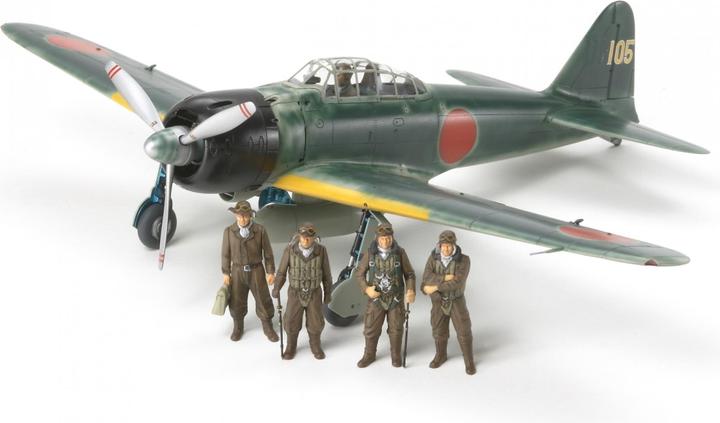 Actual product image Tamiya Mitsubishi A6M3/3a Zero Fighter (Zeke)