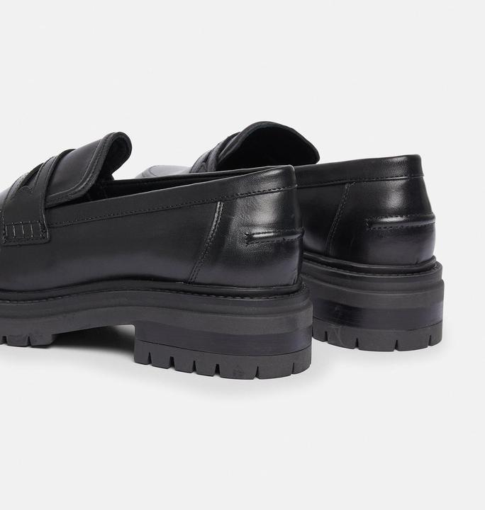 Image du produit Comma Slipper Leder-Loafers mit Plateausohle (37)