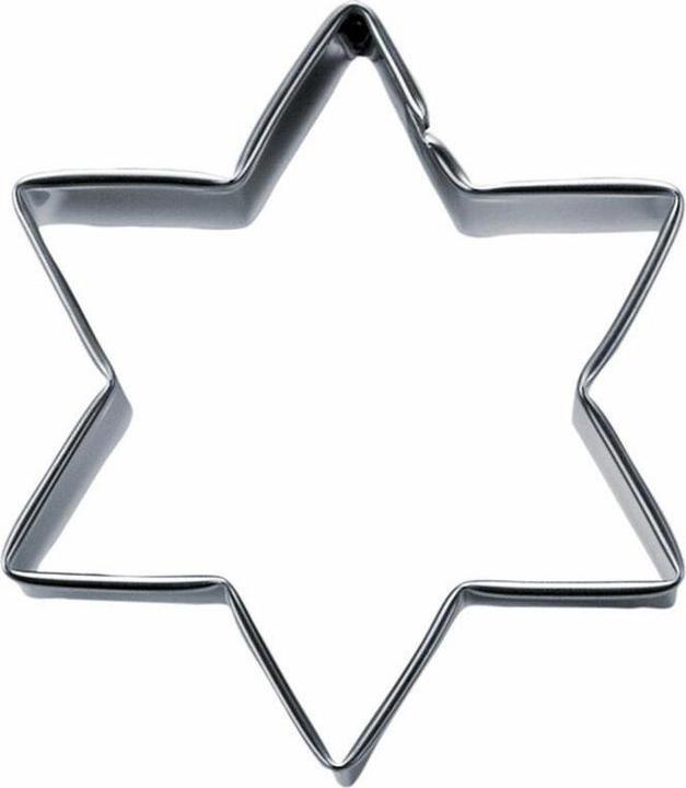Actual product image Städter Cookie cutter star small, 6-pointed