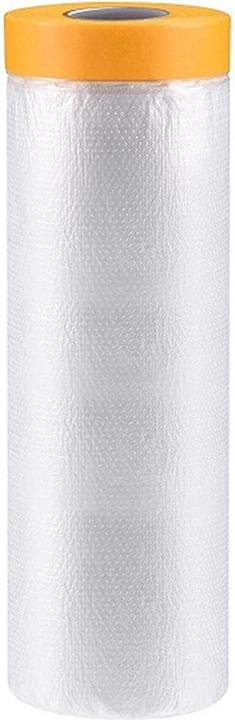 Produktbild Malerfolie Abdeckfolie Mit Klebeband Malerband Goldband Maler Folie Malerkrepp
