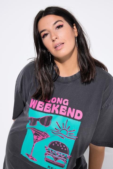 Produktbild Studio Untold T-Shirt, oversized, Weekend Print (46, 48)