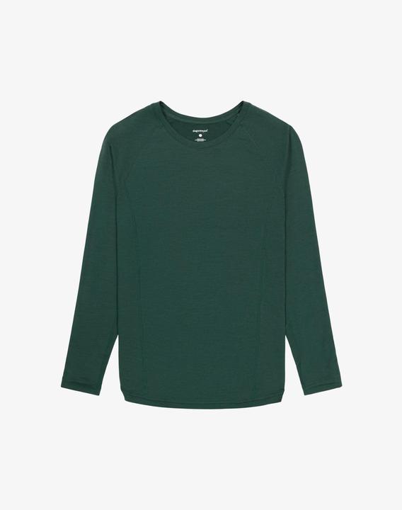 Image du produit Dagsmejan Haut de pyjama "Stay Warm" vert foncé (XL)
