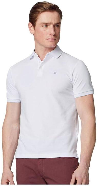 Produktbild Hackett Heren Stripe CLRBAND SS Poloshirt, wit (wit), S, Wit (wit), S (S)