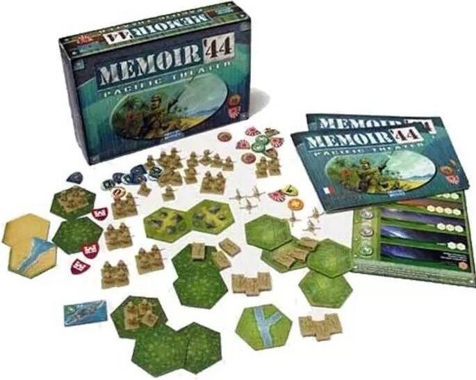 Produktbild Asmodée Memoire 44 Pacific Theater (Englisch, Französisch, 2 Spieler)