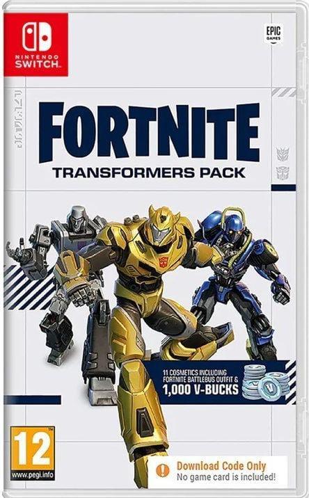 Actual product image Epic Fortnite: Transformers Pack (Code in a box) (Switch, Switch Lite, Switch OLED)