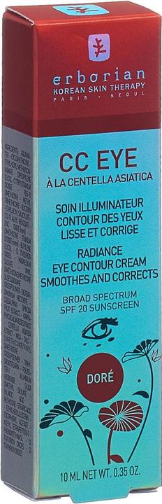 Actual product image Erborian CC Eye Dore (Eye Care Cream, 10 ml, Day + Night)