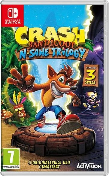 Activision Crash Bandicoot - N' Sane Trilogy (Switch, DE)