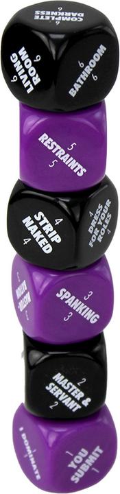 Produktbild Creative Conceptions Sexy 6 Dice - Kinky Edition (Würfelspiel, Englisch)