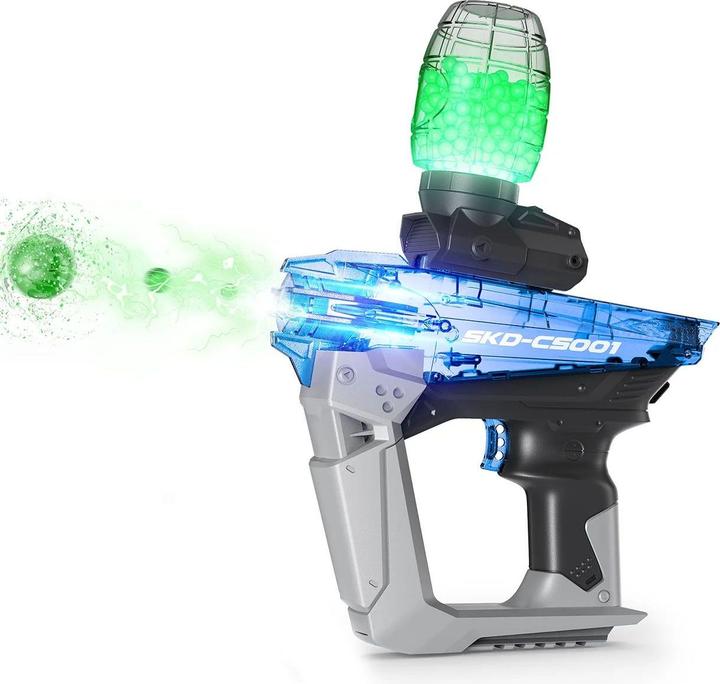 Image du produit Kids Cars SKD Blaster bleu avec munitions lumineuses