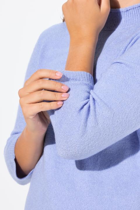 Produktbild Ulla Popken Strickkleid, A-Linie, Stehkragen, 3/4-Arm (46, 48)
