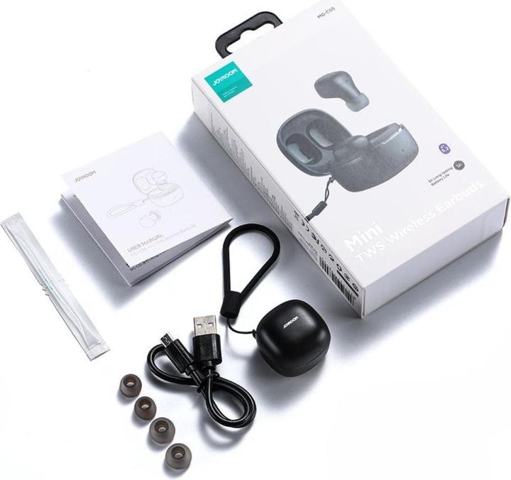 Image du produit Joyroom TWS écouteurs intra-auriculaires sans fil IP54 noir (MG-C05) (ANC, 5 h, Sans fil)