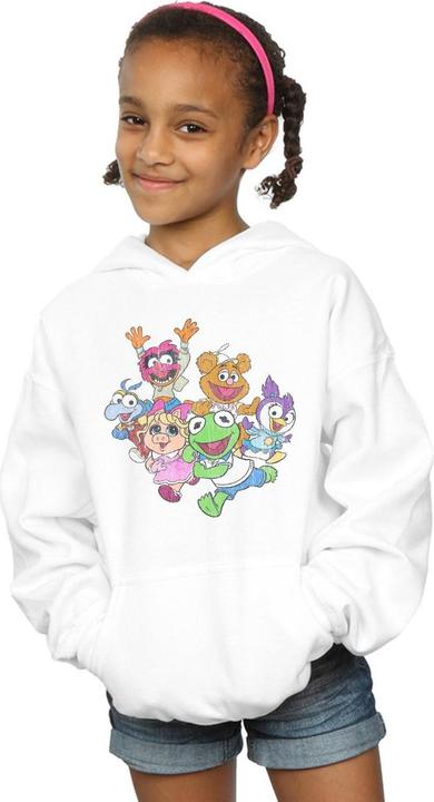 Produktbild Disney The Muppets Muppet Babies Colour Group Kapuzenpullover Mädchen (128)