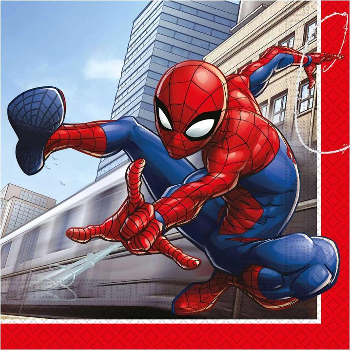 Image du produit Spiderman Serviettes en papier (20 x, 33 x 33 cm)