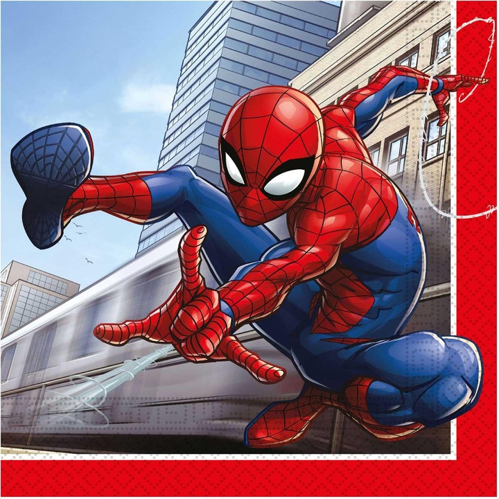 Immagine prodotto Spiderman Tovaglioli di carta (20 x, 33 x 33 cm)