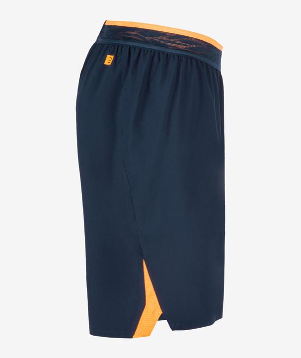 Produktbild Kipsta Damen/Herren Fussball Shorts - CLR marineblau/orange (XXL)