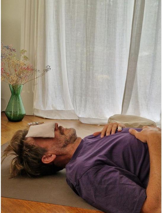 Immagine prodotto Do good club Augenkissen Leinen Lavendel & Edelsteinen