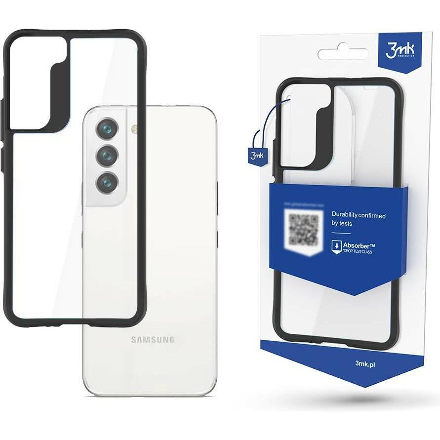 3MK Serie Satin Armor Case+ (Samsung Galaxy S23+), Cover smartphone, Nero