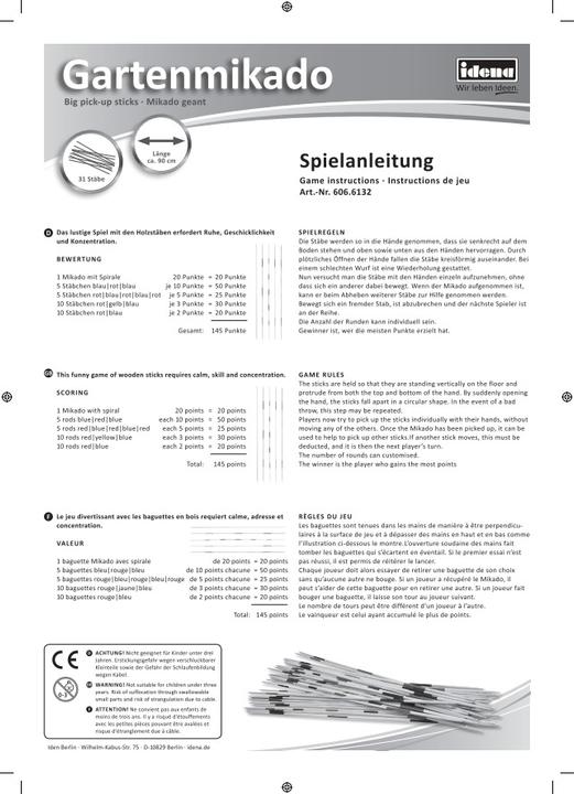 Produktbild Idena Gartenmikado
