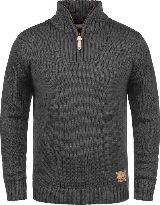 Immagine prodotto Solid Petro Maglione In Maglia Grossa Pullover Maglieria Da Donna Con Collo AltoStampa (XL)