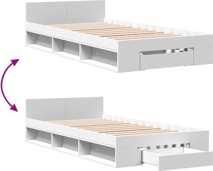 Produktbild vidaXL Bettgestell (100 x 200 cm)