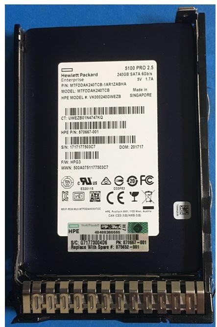 Produktbild HPE 875503-B21 (240 GB, 2.5")