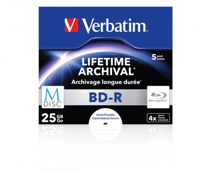 Actual product image Verbatim Bd-R (5 x)
