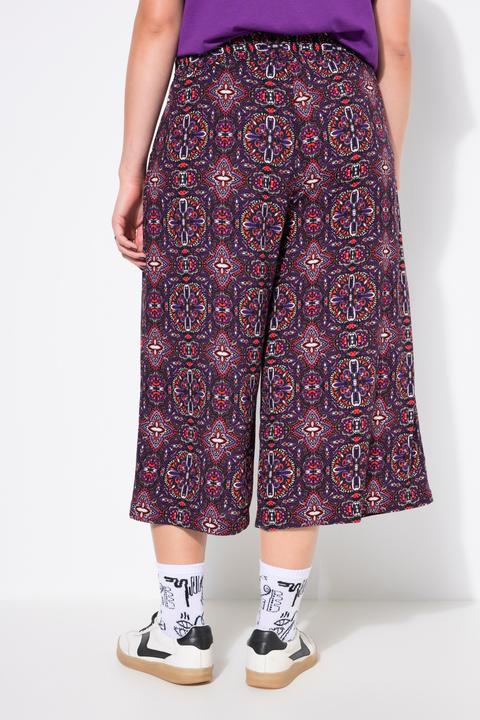 Actual product image Studio Untold Mandala Print Elastic Waist Culottes (44)