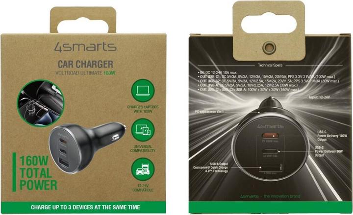 Produktbild 4smarts Kfz Ladegerät VoltRoad Ultimate