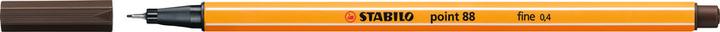 Actual product image STABILO point 88 Fineliner (Umber, 1 x)
