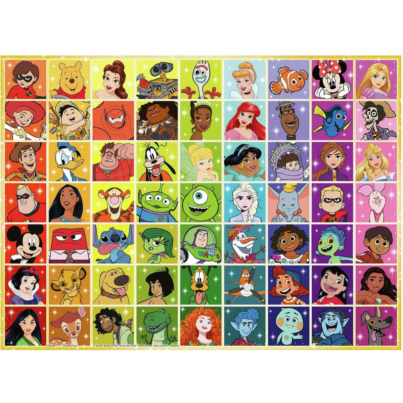 Thumbnail - Ravensburger Disney Collage Puzzle, 100 Teile (100 Teile)