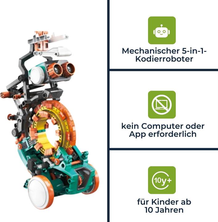 Produktbild Velleman Roboter 5-in-1 Bausatz