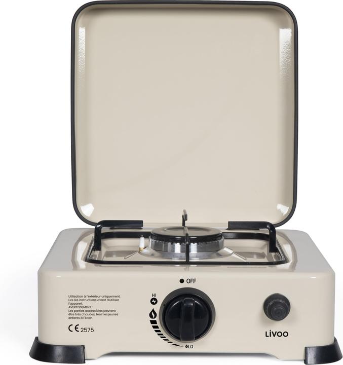 Actual product image Livoo 1 burner gas stove (2.20 kW)