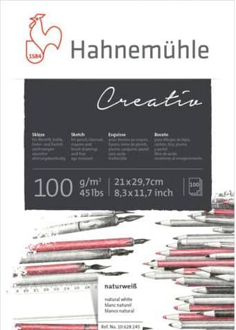 Produktbild Hahnemühle Skizzenblock A4 100BL 100g (A4)