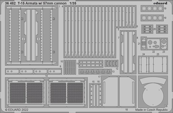 Image du produit Eduard T-15 Armata w/ 57mm cannon 1/35