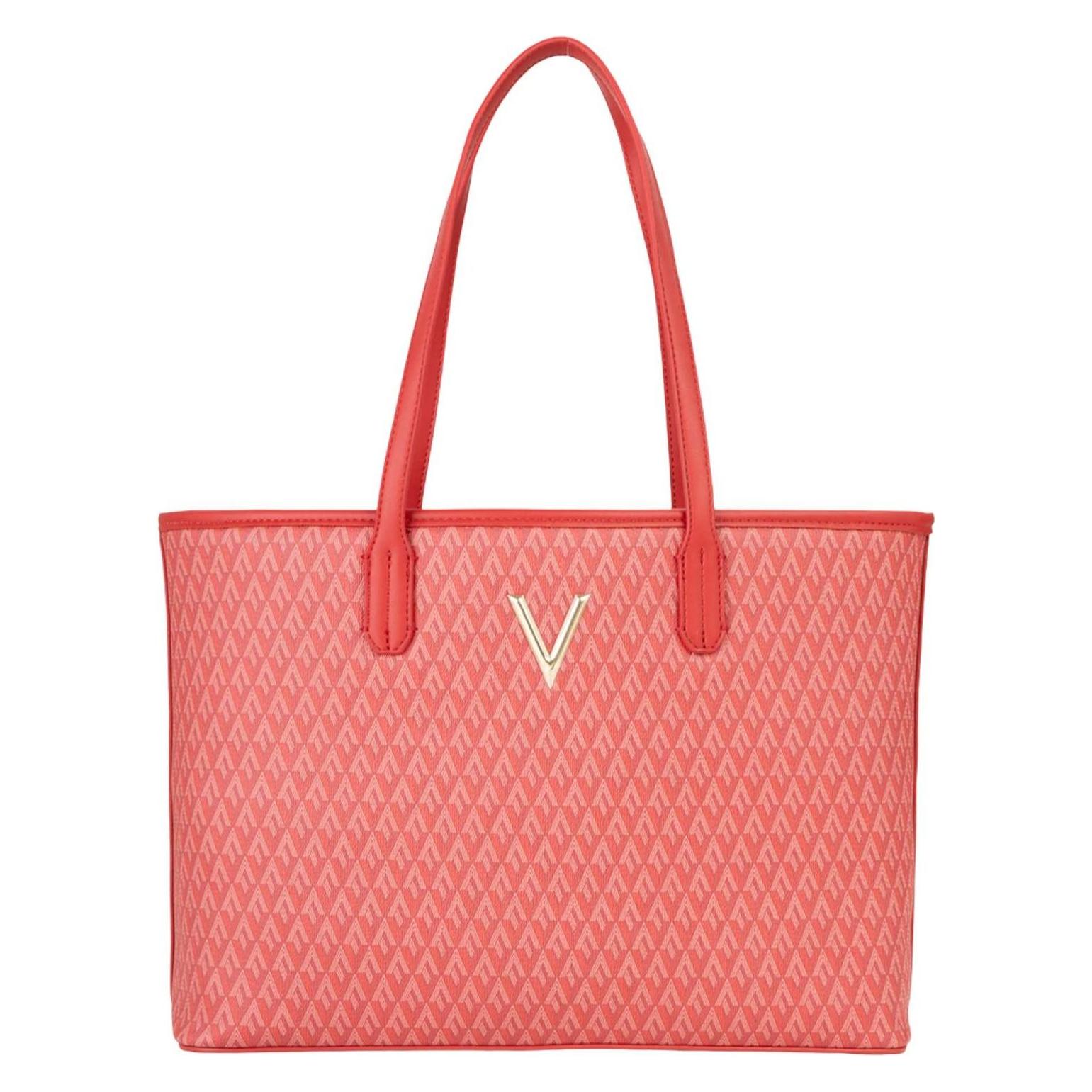 Valentino, Damen, Tasche, Queen Re Shopping Bag, Rot