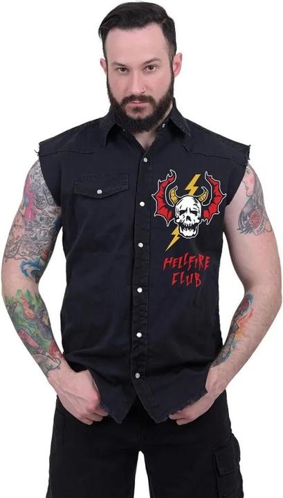 Image du produit Spiral - Chemise HELL FIRE CLUB - Adulte (L)