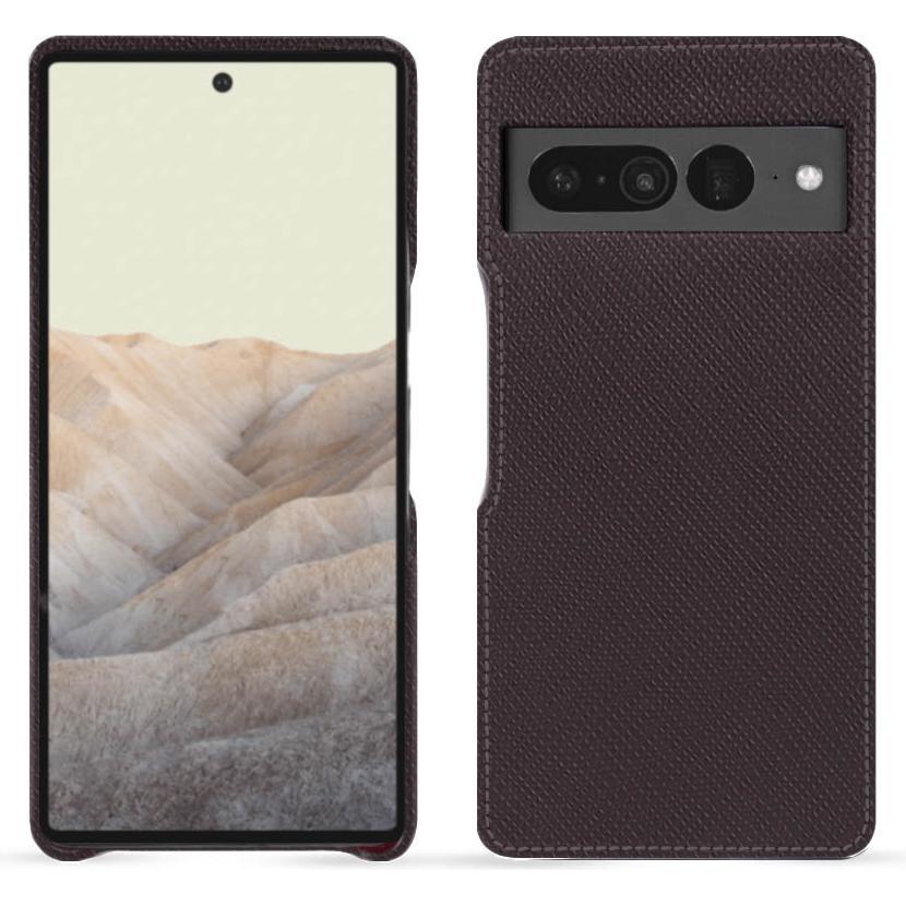 Noreve Lederschutzhülle (Google Pixel 7 Pro), Smartphone Hülle, Braun