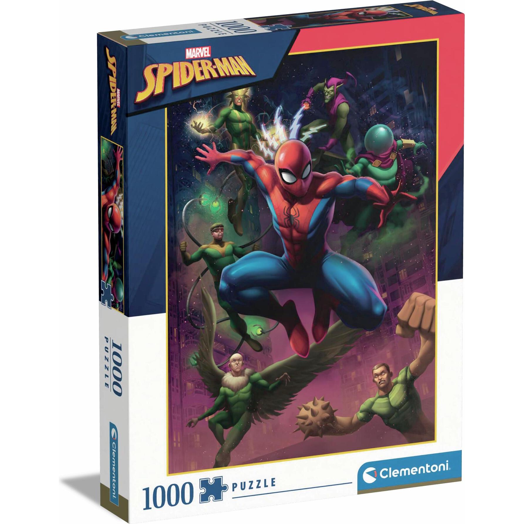 Clementoni Marvel - Spider-Man - Puzzle 1000P (1000 Pezzi)