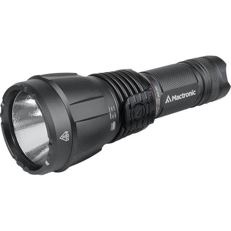 Mactronic, Torcia, zaklamp Blitz K3 ad alta potenza - 3000 lumen - Zwart (17.20 cm, 3000 lm)