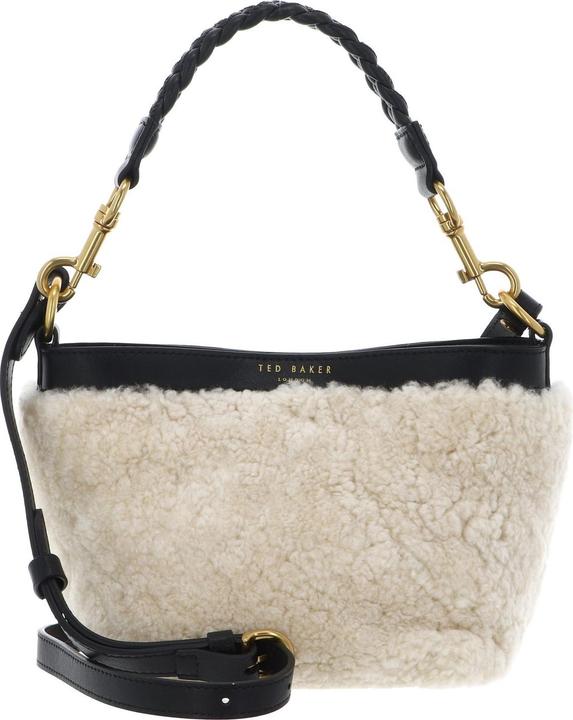 Immagine prodotto Ted Baker Sherbaa Shearling Leather Weave Handle Crossbody