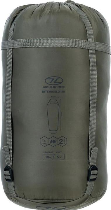 Produktbild Highlander Schlafsack Nite-Shield 150 (220 cm)