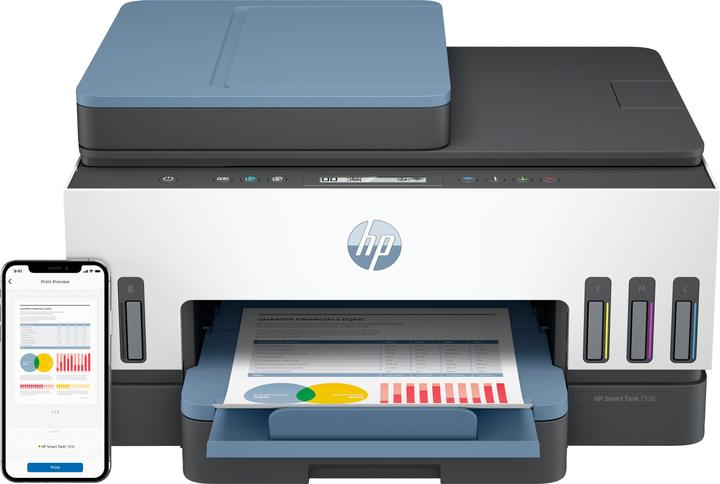 Image du produit HP Smart Tank 7306 Tout-en-un (Réservoir d'encre, Couleur)