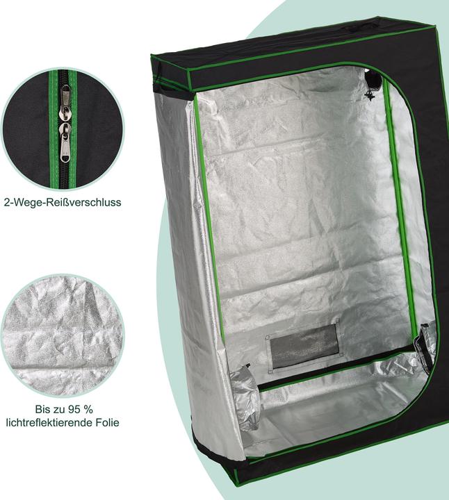 Actual product image Relaxdays grow tent